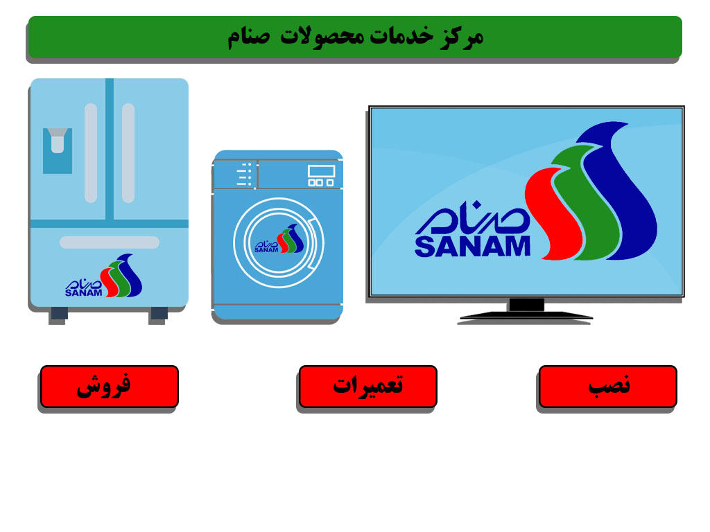 تلفن و آدرس نمایندگی صنام در شهرری