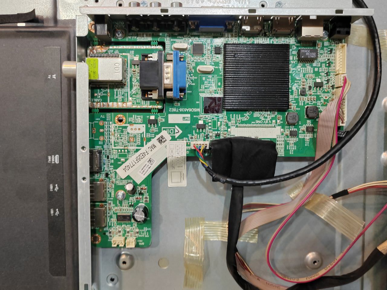 BTV-43FDA110B | مین برد | برد اصلی